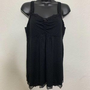 Soma Cami Pajama Top M Tank Adjustable Straps